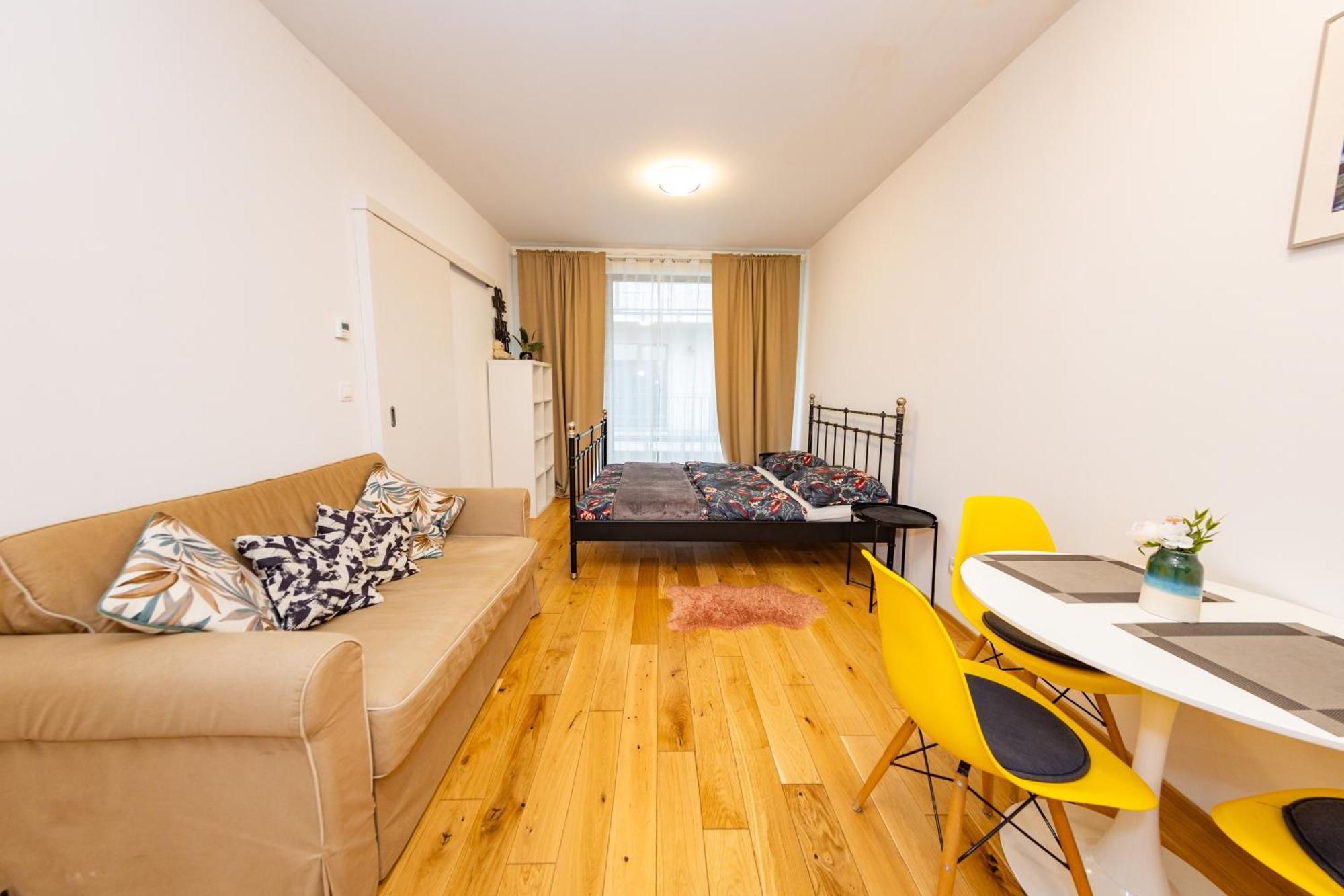 Lovely Studio Apartment, Free Parking 1,55 Hight Praha Exteriér fotografie